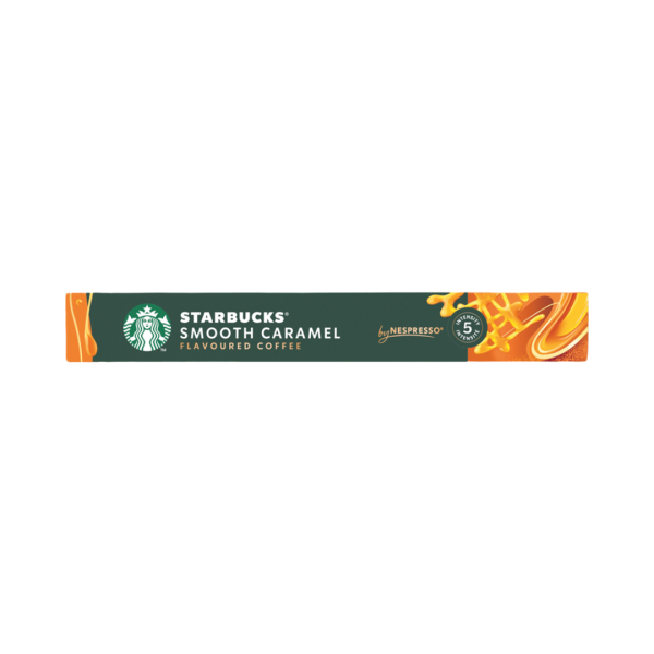 Starbucks Smooth Caramel 5, Nespresso-kompatibel, 10 Aluminium-Kaffeekapseln, 51 Gramm